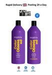 Matrix Color Obsessed Shampoo 1000ml & Conditioner 1000ml SET for Coloured Hair