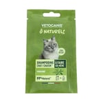 Vetocanis - Shampoing pour Chat et Chaton - Poil Soyeux - A Faire soi-même - Shampoing Chat Zéro Déchet - sans Silicone ni Parabène - A la Verveine - Sachet de 20 g