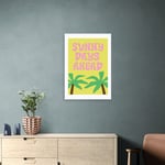 East End Prints Sunny Days Ahead Framed Print