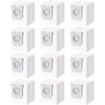 Sunxury - Lot de 12 Sacs d'aspirateur pour iRobot Roomba i7 i7+ i3 i3+ i4 i4+ i6 i6+ j7 j7+ i8 i8+S9 S9+ E5 E6 E7, Accessoires Sac à Poussière pour