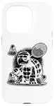 Coque pour iPhone 15 Pro Volant de raquette I Am A Badminton Player