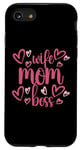 Coque pour iPhone SE (2020) / 7 / 8 Moms the Boss – Cadeau mignon pour la fête des mères