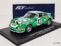 Slot car scalextric fly 88184 A-903 Porsche 911 carrera #43 Rsr 24H. Le Mans '73