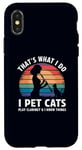 iPhone X/XS That’s What I Do I Pet Cats Play Clarinet and I Know Things Case