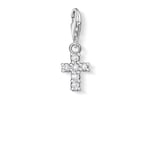 Thomas Sabo 0054-051-14 Cross Charm White 925 Sterling Jewellery