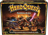 Avalon Hill, Système de Jeu HeroQuest, Jeu d'aventures fantastiques Style Donjon, A partir de 14 Ans, 2 à 5 Joueurs