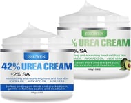 Urea 42% Foot Cream, Cracked Heel Repair Cream for Feet and Hand, Callus Remover