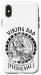 iPhone X/XS Funny Viking Dad Medieval Lawn Mower Lawnmower Father Figure Case