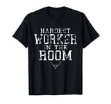 Hardest Worker In The Room - Workout Motivation Gym T-Shirt