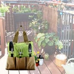 Heavy Duty Tool Bag Canvas Toolbag Multi-pocket Manual Gardening Tools Storages