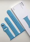 NEW GENUINE APPLE WATCH SPORT BAND 41/40/38mm BLUE 2015 **RARE**