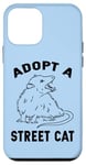 iPhone 12 mini Funny Adopt a Street Cat Possum Lover Case