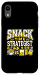 Coque pour iPhone XR Snack Time Strategist Babysitter Babysitter Nounou