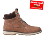 Jack & Jones Stratford Designer Casual Comfort Ankle Boots Mens Brown