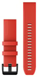 Garmin 010-12901-02 Quickfit 22 Strap Only Laser Red With Watch