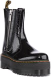 Dr Martens 2976 Max Womens Platform Womens Boots In Black Patent Size UK 3 - 8