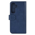 Essentials Samsung Galaxy S24 FE Fodral 2-in-1 Vegan Leather Blå