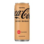 Läsk Coca-Cola Zero Vanilla Burk 33cl inkl pant 20 /FP