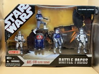 STAR WARS BATTLE PACKS ARC-170 ELITE SQUAD 30TH ANNIVERSARY DROID PILOT FIGURES