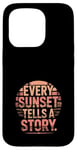 Coque pour iPhone 15 Pro Sunset Chasers Golden Hour Photographie Scénique Coucher de Soleil Vues