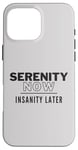 iPhone 16 Pro Max Serenity Now 90s Pop Culture Insanity Later Case