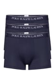 Polo Ralph Lauren Underwear Stretch Cotton Trunk 3-Pack Blå