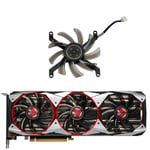 Ventilateur refroidisseur de remplacement pour PNY Manmovies GeForce,ventilateur de carte de fouille OC,GTX 1080 Ti,11 Go,XLR8 Gaming,T129215SU,0,50 A,GTX1080Ti - Type A-Fan