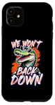 Coque pour iPhone 11 We Won't Back Down Vintage Swamp Gator