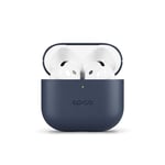 Epico AirPods (4. Gen.) Deksel i Ekte Skinn - Blå