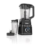 Ninja 2-in-1 Detect Power Blender Pro & Single Serve, 1200W Blender With Jug, & 2x Single Serve Cups, Blend Smoothies, Chop Vegetables & Mix Frozen Drinks, Black, TB301UK