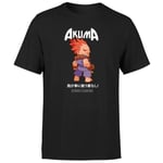Street Fighter Akuma Unisex T-Shirt - Black - 4XL - Noir