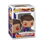 Funko Pop! Marvel: Spider-Man Across The Spider-Verse - SM2099-2099 - Démasqué - Spiderman Into The Spiderverse 2 - Figurine en Vinyle à Collectionner - Idée de Cadeau - Produits Officiels