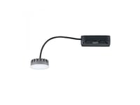 Paulmann Nova Plus Coin, Indbygget Lysplade, 1 Pære(R ), Led, 6 W, 4000 K, Satin Stål