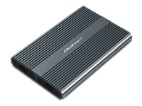 Qoltec - Förvaringslåda - Ssd, Sata, Dual 2 X 2Tb - M.2 - M.2 Nvme Card / Pcie (Nvme) - Usb-C 3.1 (Gen 2) - Grå