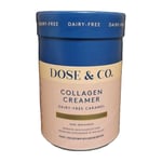 DOSE & CO - Collagen Creamer - Dairy Free Caramel - 340g - EXPIRY 04/2026 ✅️