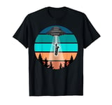 Funny UFO Baritone Saxophone | Jazz Bari Sax Alien Spaceship T-Shirt