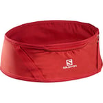 Salomon Pulse Belt Ceinture d'Hydratation Unisexe Trail Running Randonnée, Rouge (Goji Berry) - S