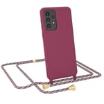 Eazy Case For Samsung Galaxy A33 Phone Case With Phone Chain To Hang Silicone