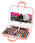 Faber-Castell uni-ball 186817 - POSCA Marker Mallette de peinture classique avec 20 crayons acryliques, convient pour de nombreuses surfaces, différentes pointes et couleurs