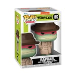 Funko Pop! Movies: Teenage Mutant Ninja Turtles (TMNT) - Raphael with Coat & Hat - TMNT 1990 - Figurine en Vinyle à Collectionner - Idée de Cadeau - Produits Officiels - Movies Fans