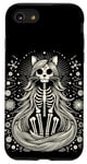 Coque pour iPhone SE (2020) / 7 / 8 Dia De Los Muertos, amoureuse des chats domestiques à poil long