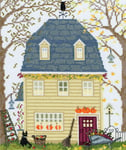 Bothy Threads Cross Stitch Kit - England Homes : Fall