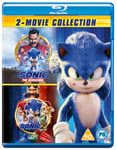 Sonic the Hedgehog 2-Movie Collection [Blu-ray] [Region A & B & C]