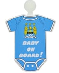 Manchester City FC Kit Baby On Board Sign