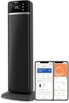 PHILIPS Ceramic Fan Heater 5000 Series, Ceramic Heating Technology, AI- Powered for Energy Saving, Heats Up in 2 Seconds with 5 Built-In Safety Features, App Control, Grey & Black (CX5120/11)