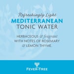 Fever-Tree Refreshingly Light Mediterranean Tonic Water 8 x 150ml Pack of 3, 24