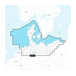 Garmin Navionics+ EU077R Danmark och Tyskland, norra