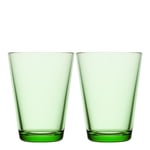 iittala - Kartio glas 40 cl 2-pack äppelgrön