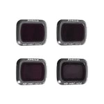 JONGSUN 4Pack Filtre ND Set (ND8 ND16 ND32 ND64) Compatible avec pour DJI Air 2 Drone Mavic (Non Compatible avec AIR 2S)