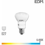 Ampoule led E27 7W R63 équivalent à 50W - Blanc du Jour 6400K